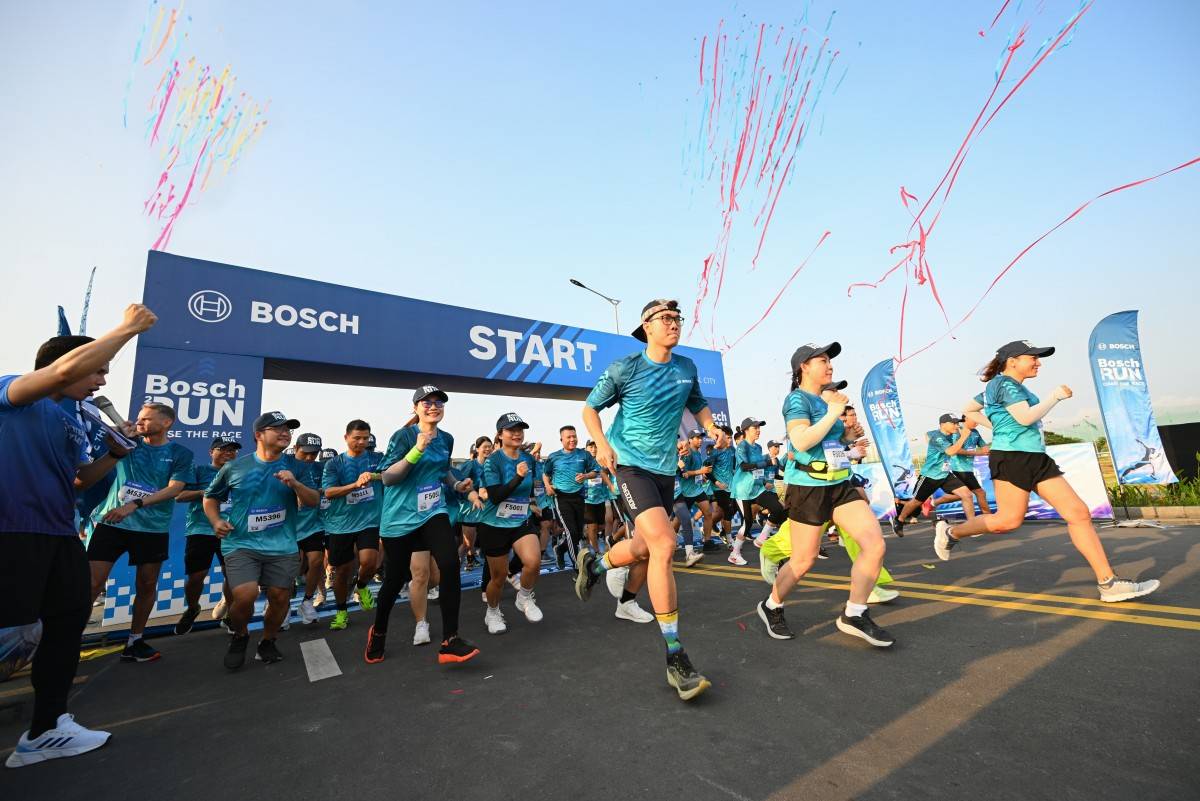 Bosch Việt Nam lan tỏa tinh thần sống khỏe qua sự kiện chạy bộ Bosch Run 2025 Bosch Việt Nam lan tỏa tinh thần sống khỏe qua sự kiện chạy bộ Bosch Run 2025