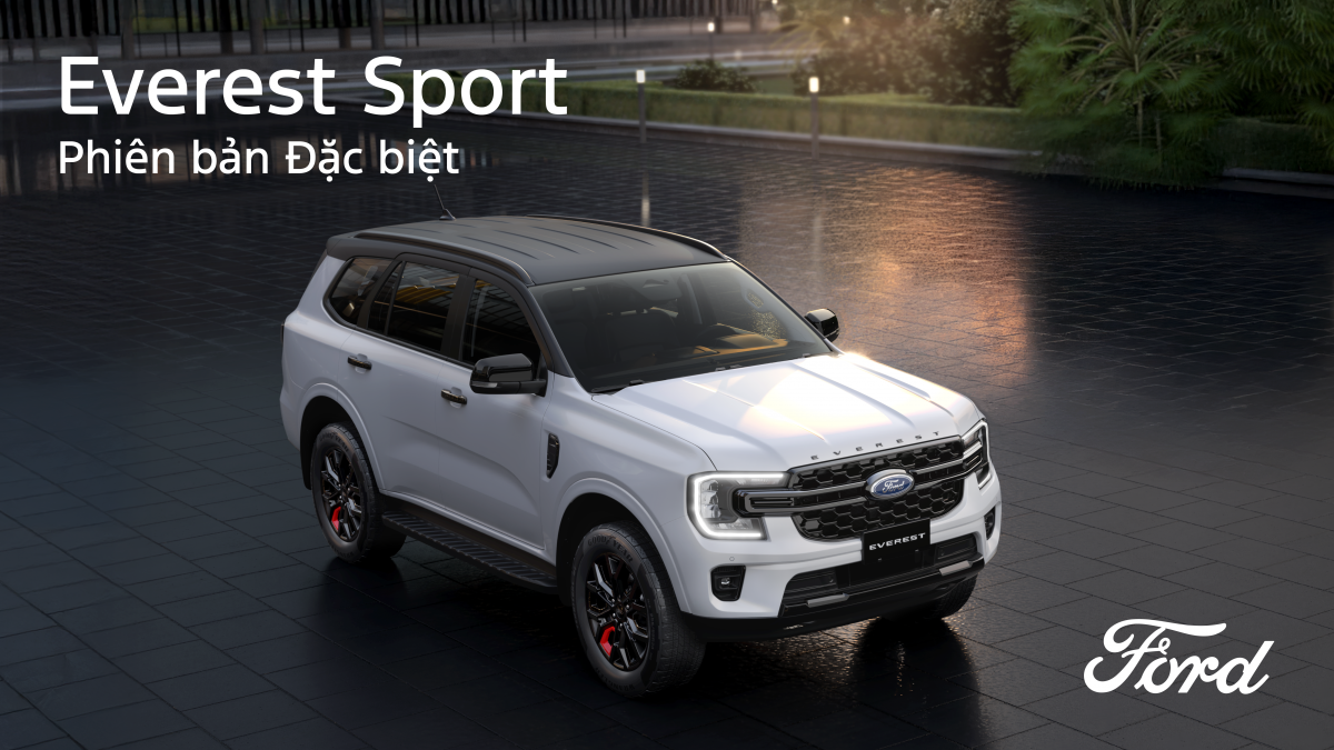 Ford Everest Sport phiên bản đặc biệt chính thức ra mắt tại Việt Nam
