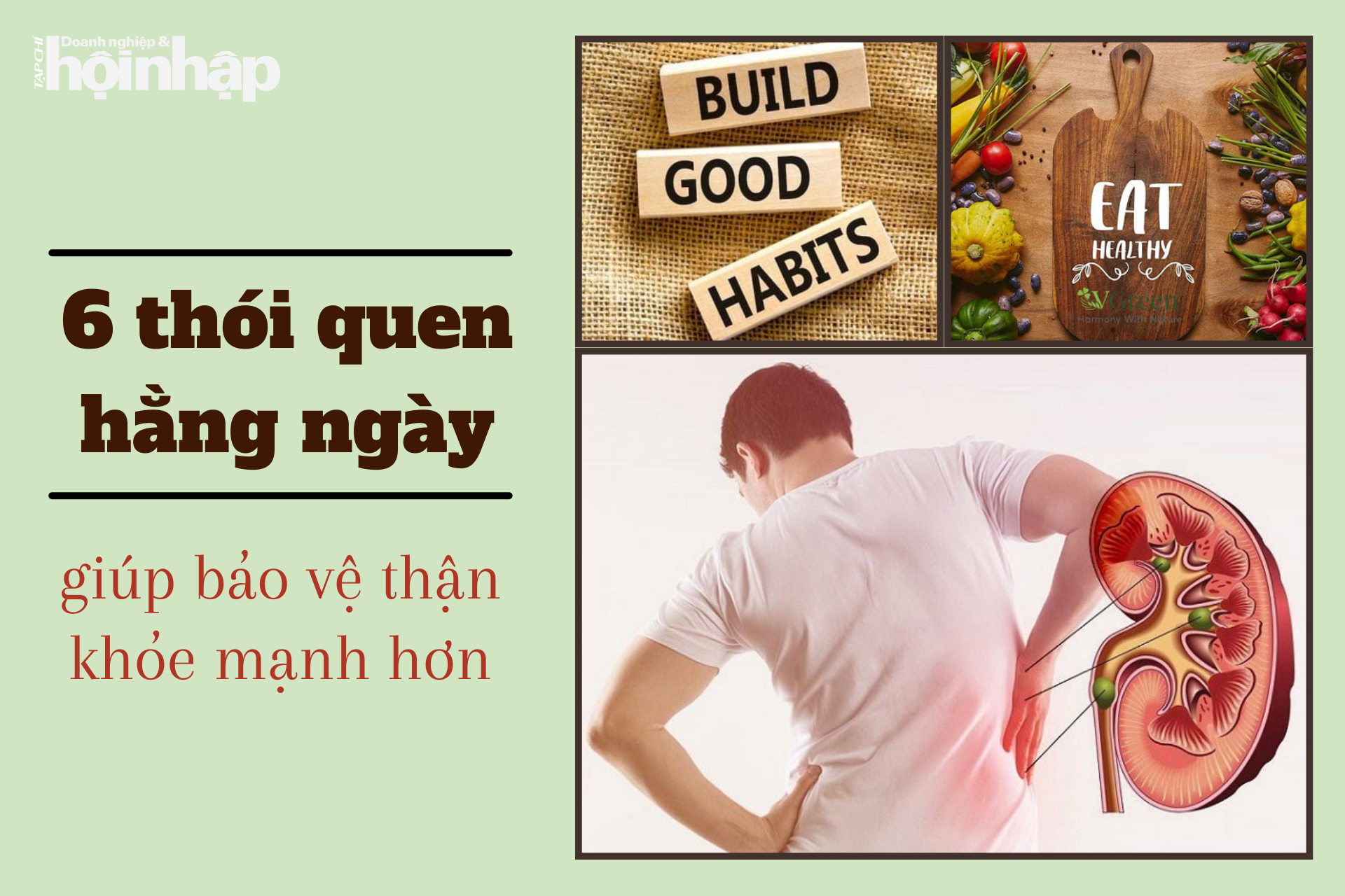 6 thói quen hằng ngày giúp bảo vệ thận khoẻ mạnh hơn 6 thói quen hằng ngày giúp bảo vệ thận khoẻ mạnh hơn