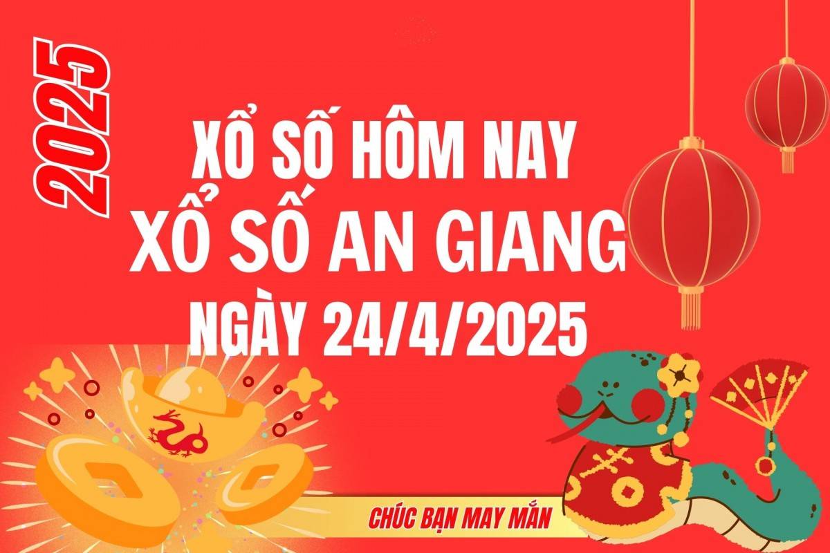 XSAG 17/4, Kết quả xổ số An Giang hôm nay 17/4/2025, Trực tiếp XSAG ngày 17 tháng 4