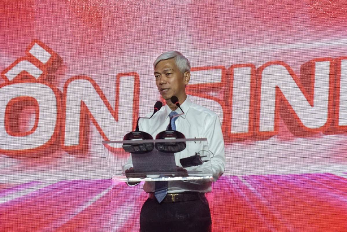 Phó Chủ tịch UBND TP. Hồ Chí Minh Võ Văn Hoan phát biểu tại buổi lễ. Phó Chủ tịch UBND TP. Hồ Chí Minh Võ Văn Hoan phát biểu tại buổi lễ.