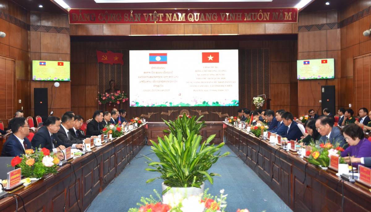 Điện Biên và Bắc Lào tăng cường hợp tác toàn diện
