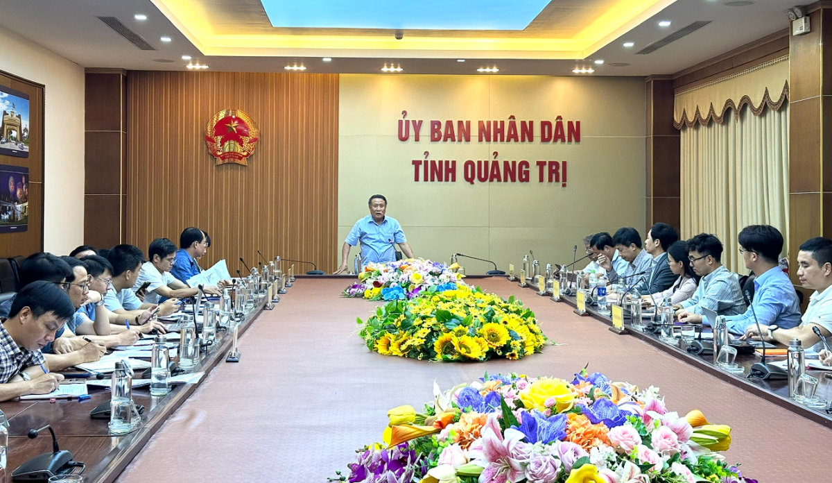 Quảng Trị chỉ đạo gấp rút hoàn thiện thủ tục dự án điện khí LNG Hải Lăng