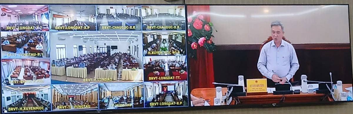 Bà Rịa – Vũng Tàu: Thúc đẩy tiến độ trong công tác sắp xếp các đơn vị hành chính cấp xã