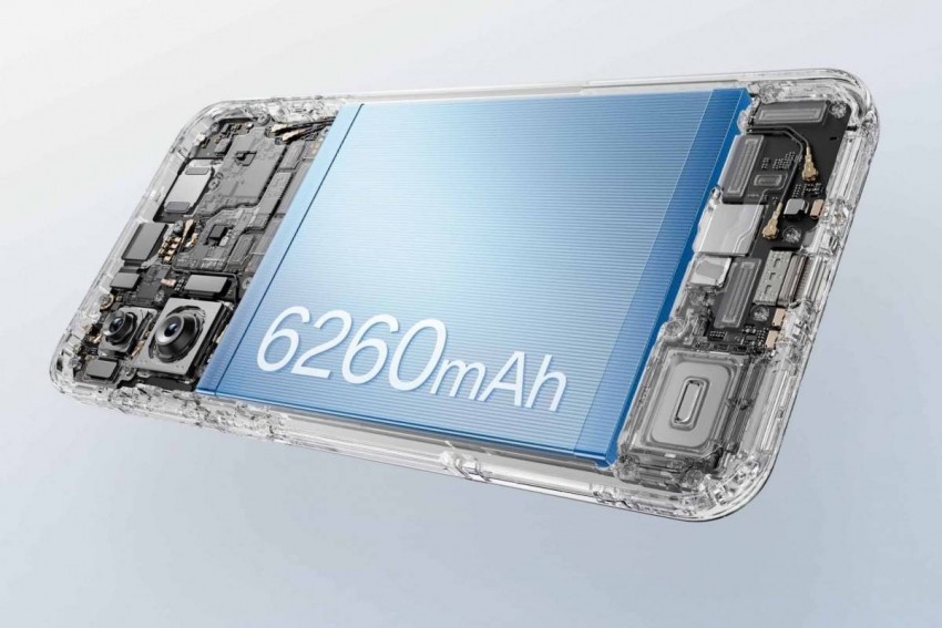 Máy sở hữu viên pin silicon-carbon dung lượng 6.260mAh