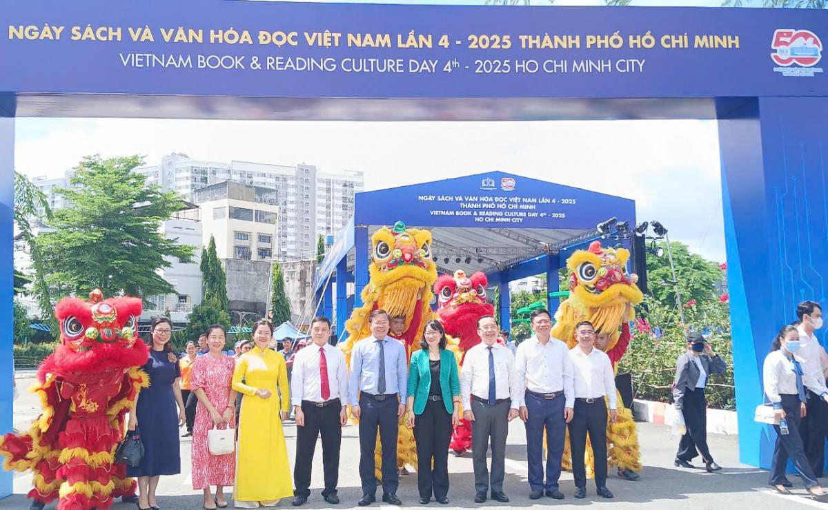 TP. Hồ Chí Minh: Khai mạc Ngày sách và Văn hóa đọc Việt Nam lần 4 – Năm 2025