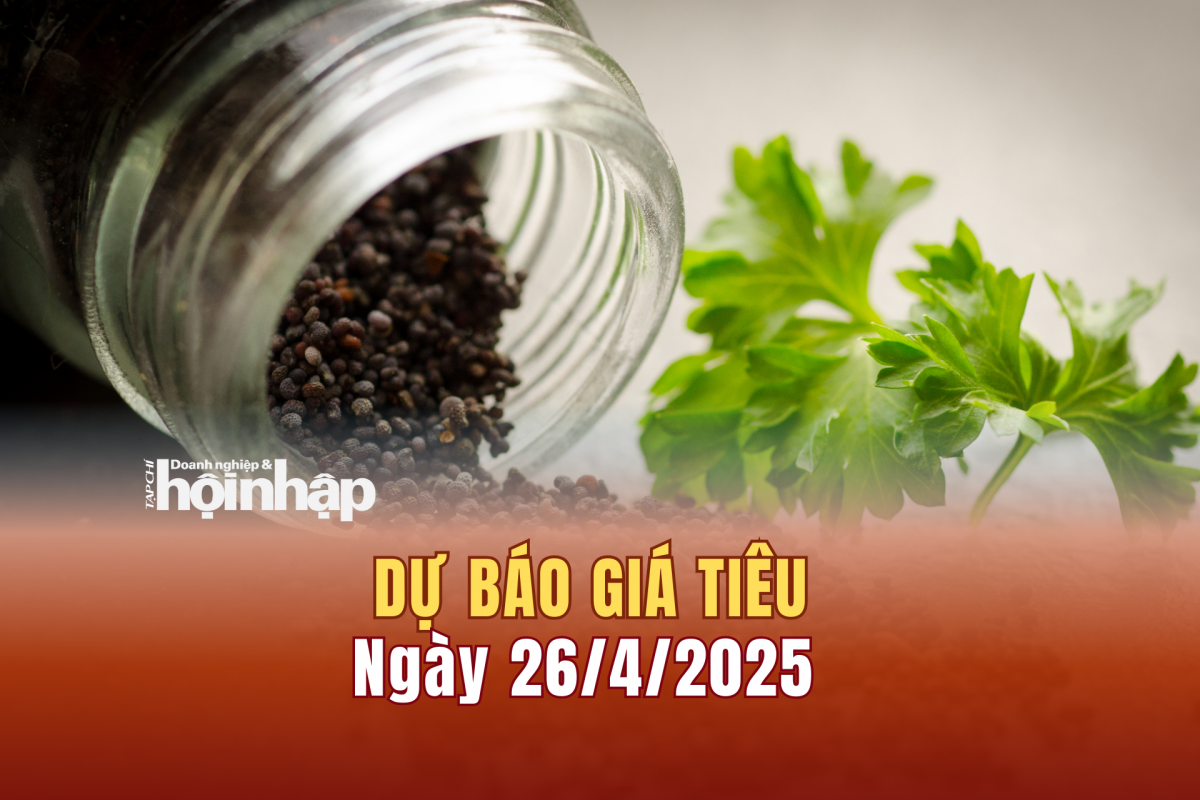 Dự báo giá tiêu 26/4/2025