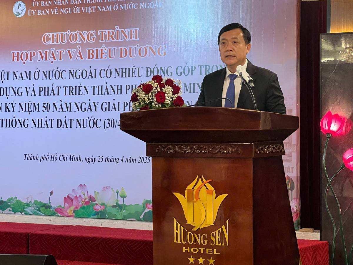 TP. Hồ Chí Minh ghi nhận tâm huyết và trí tuệ của kiều bào trong 50 năm xây dựng và phát triển