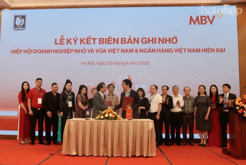 VINASME ký kết hợp tác với MBV, cung cấp giải pháp tài chính cho doanh nghiệp nhỏ và vừa