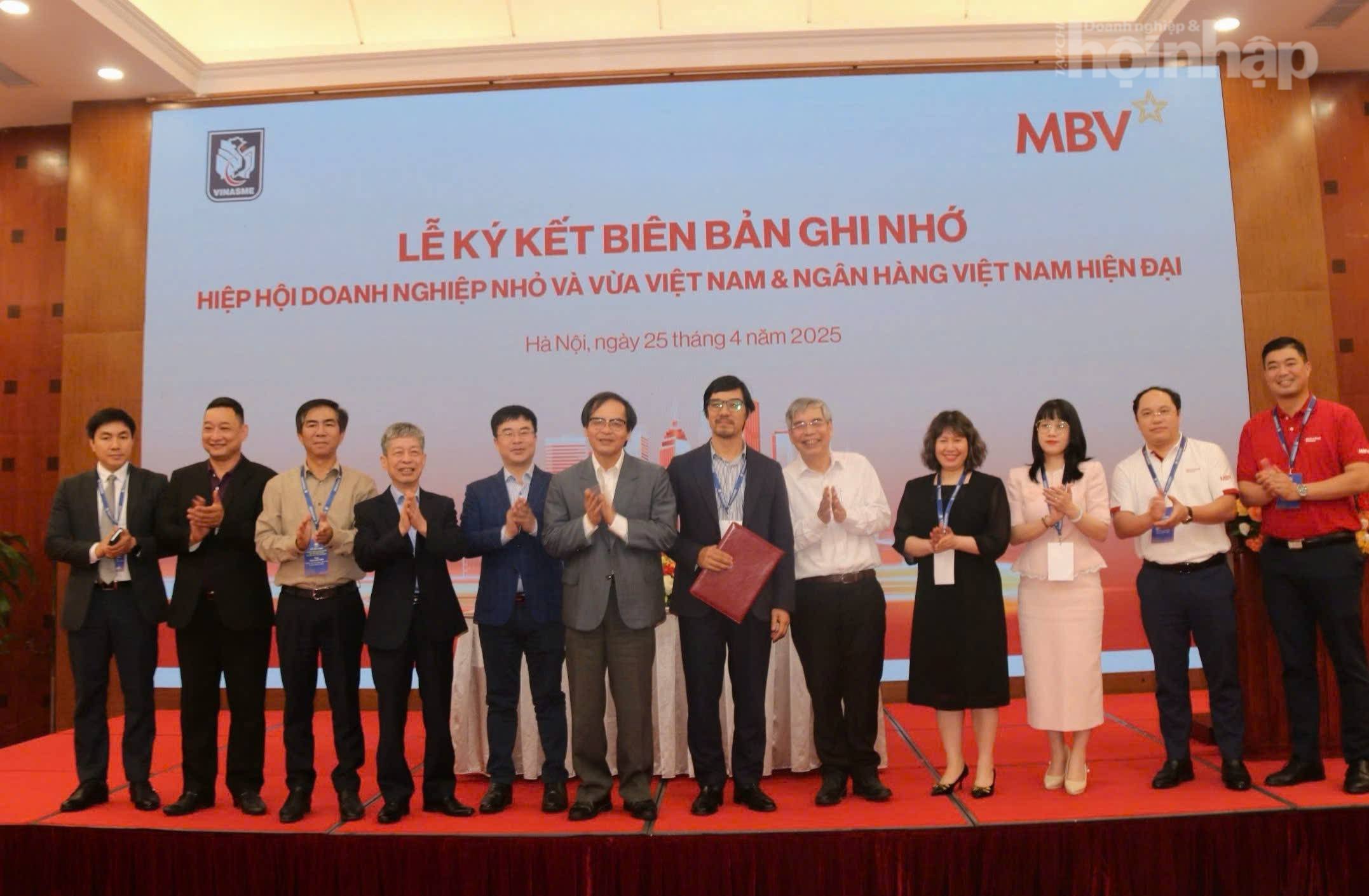 VINASME ký kết hợp tác với MBV, cung cấp giải pháp tài chính cho doanh nghiệp nhỏ và vừa