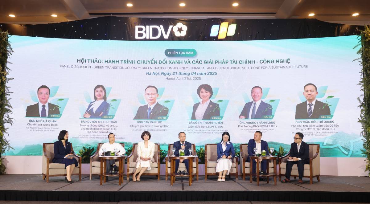Giải pháp tài chính - công nghệ góp phần thúc đẩy hành trình chuyển đổi xanh