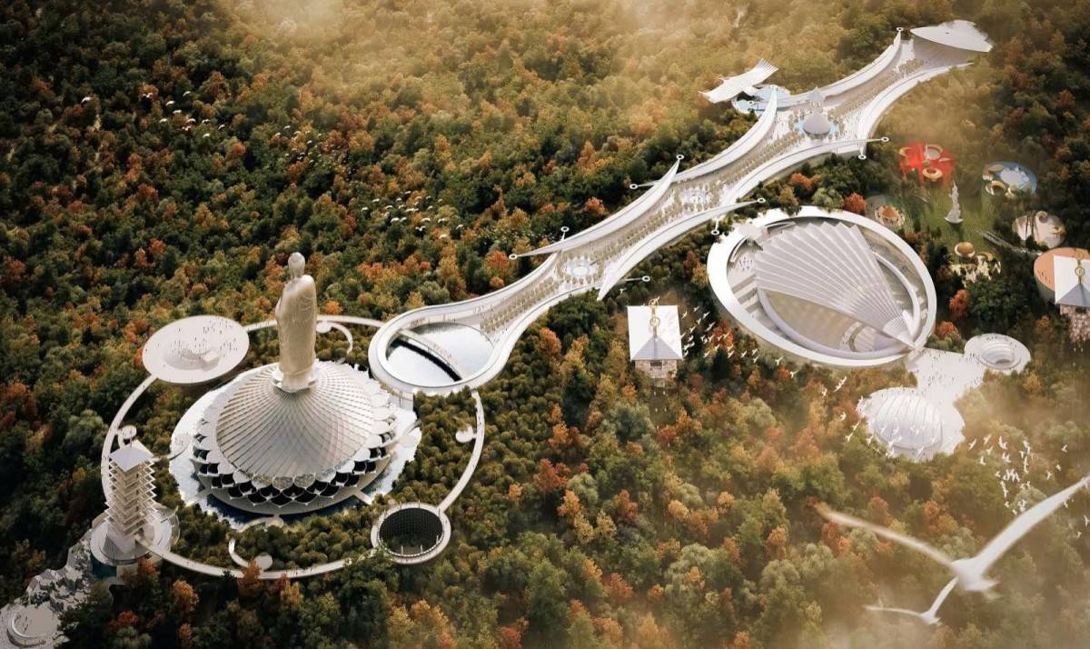 Giai đoạn 1 dự kiến đưa tuyến cáp treo vào vận hành năm 2027 - Ảnh phối cảnh