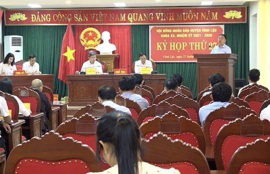 Huyện Vĩnh Lộc họp khẩn lấy ý kiến nhân dân và cử tri đặt lại tên xã Huyện Vĩnh Lộc họp khẩn lấy ý kiến nhân dân và cử tri đặt lại tên xã
