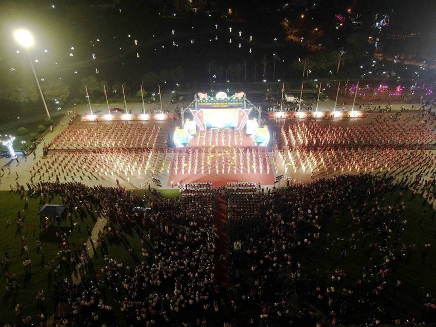 “Yên Bái - Bản hùng ca hoà cùng non sông thống nhất” chương trình nghệ thuật đặc biệt ấn tượng, hoành tráng