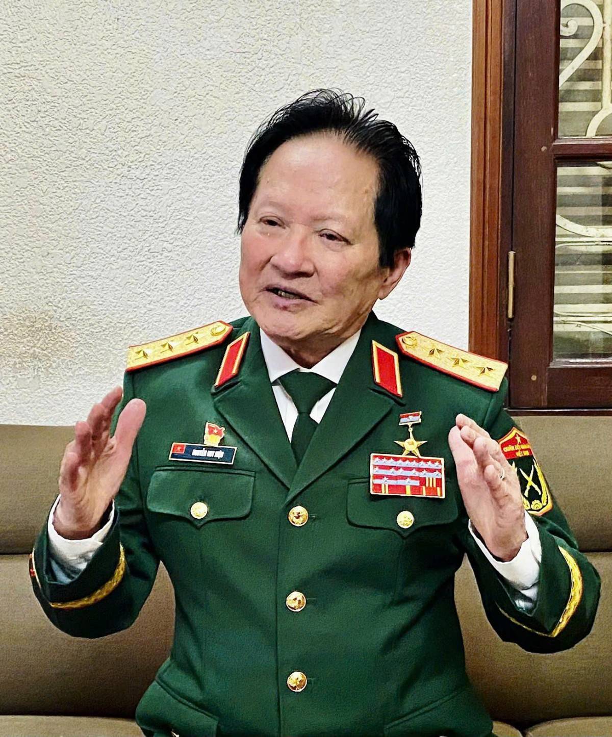 Thượng tướng Nguyễn Huy Hiệu - những thông điệp gửi đến giới trẻ