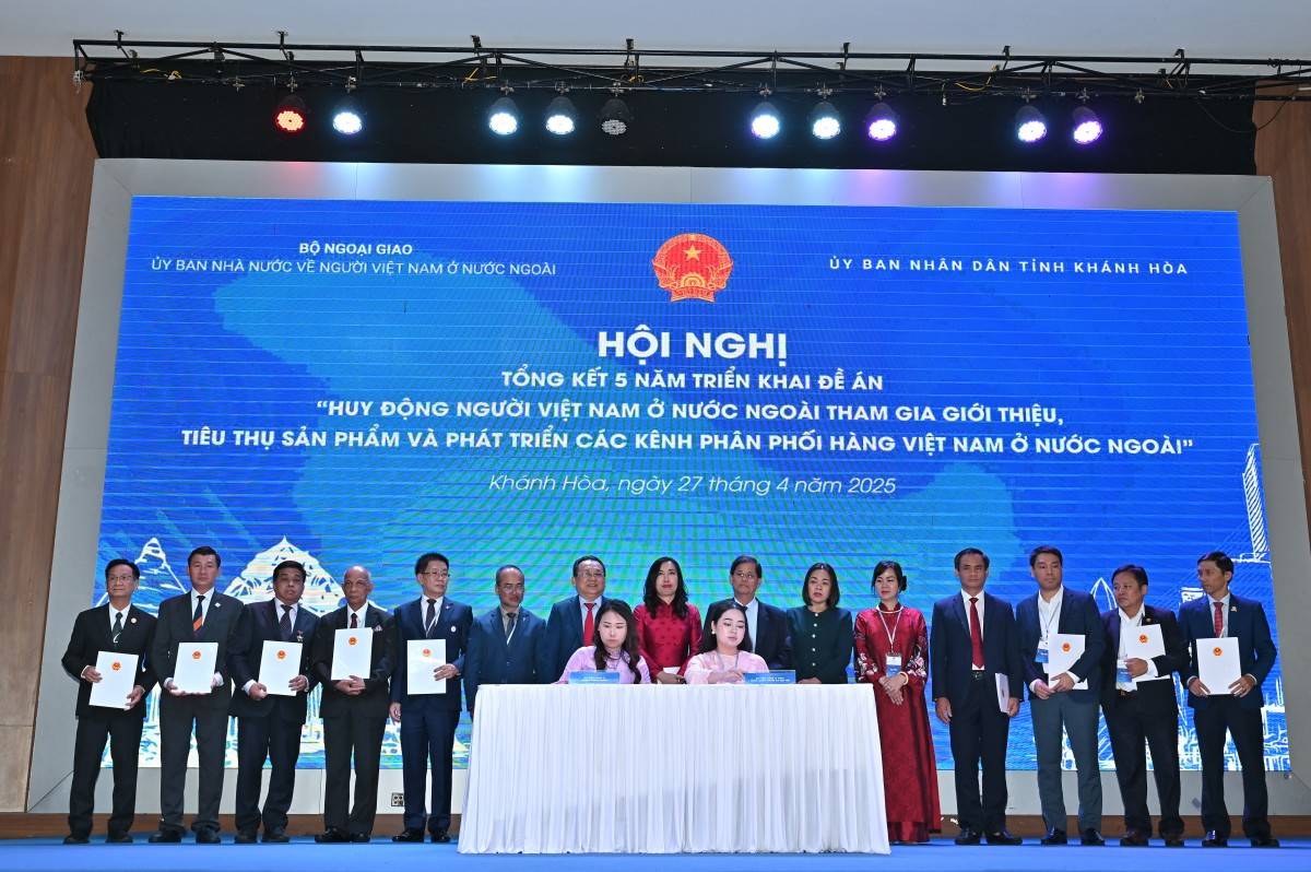 Tổng kết 5 năm triển khai Đề án “Huy động người Việt Nam ở nước ngoài tham gia giới thiệu, tiêu thụ sản phẩm và các kênh phân phối hàng Việt Nam