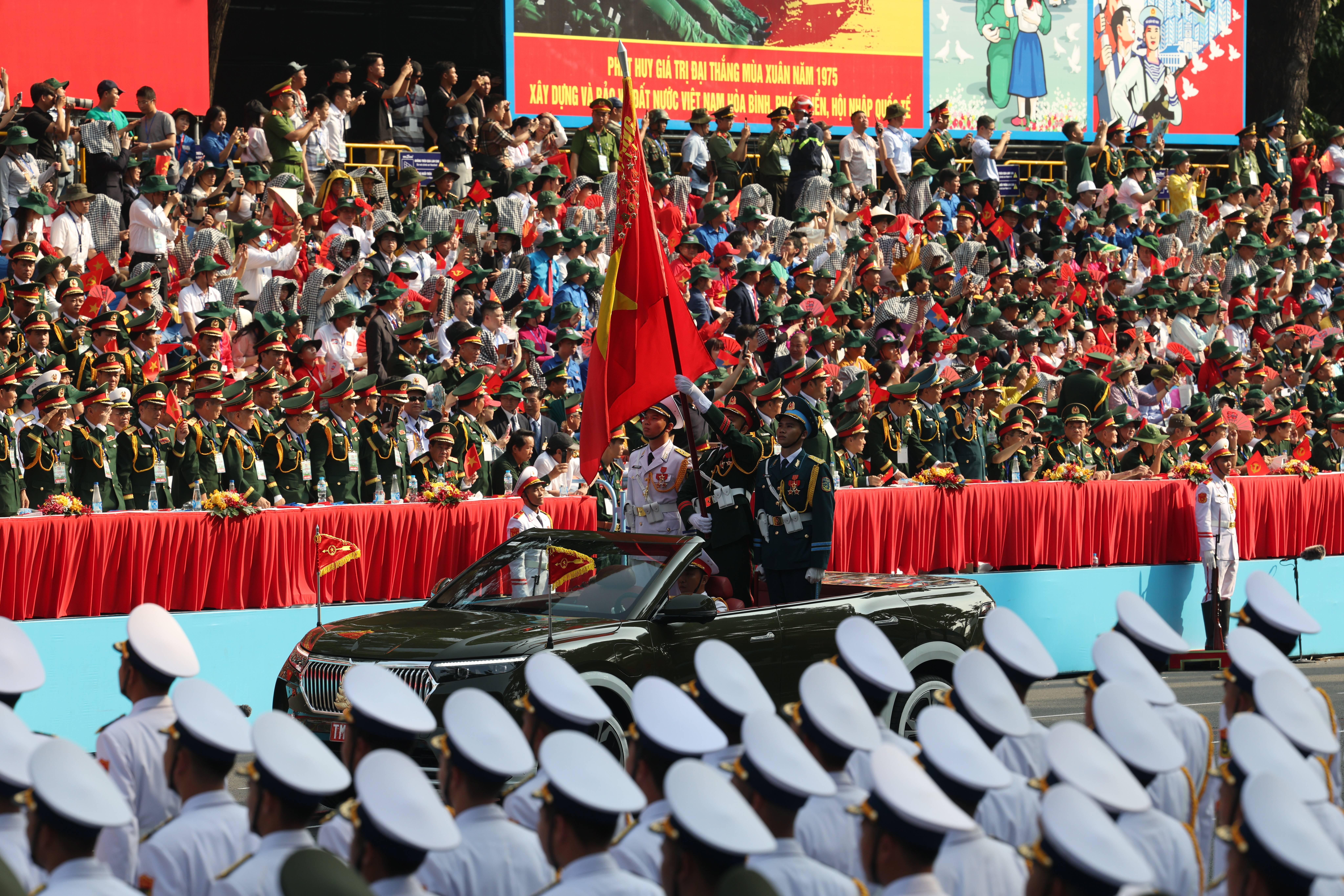 Những hình ảnh ấn tượng tại Lễ Kỷ niệm 50 năm Ngày Giải phóng miền Nam, thống nhất đất nước