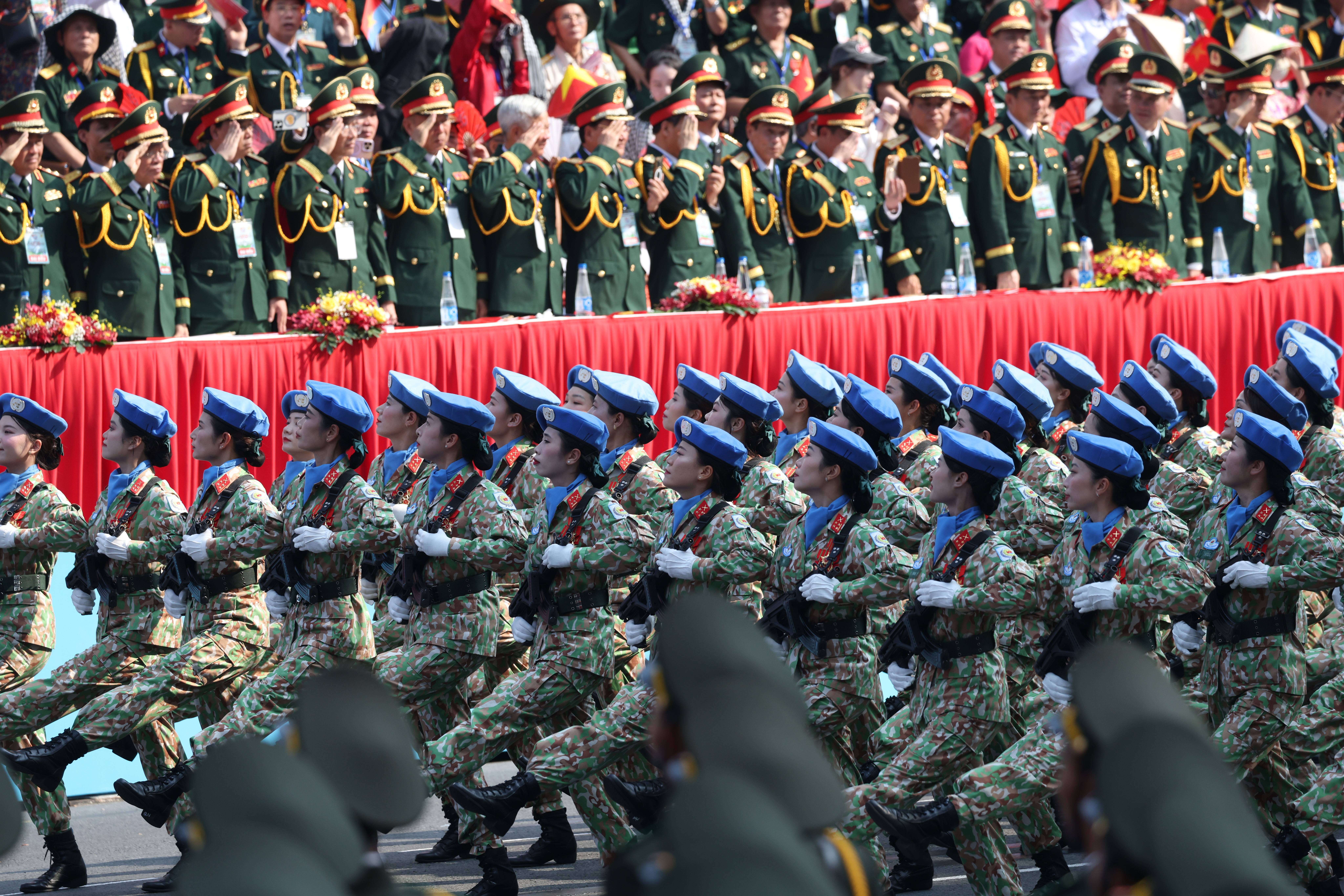 Những hình ảnh ấn tượng tại Lễ Kỷ niệm 50 năm Ngày Giải phóng miền Nam, thống nhất đất nước