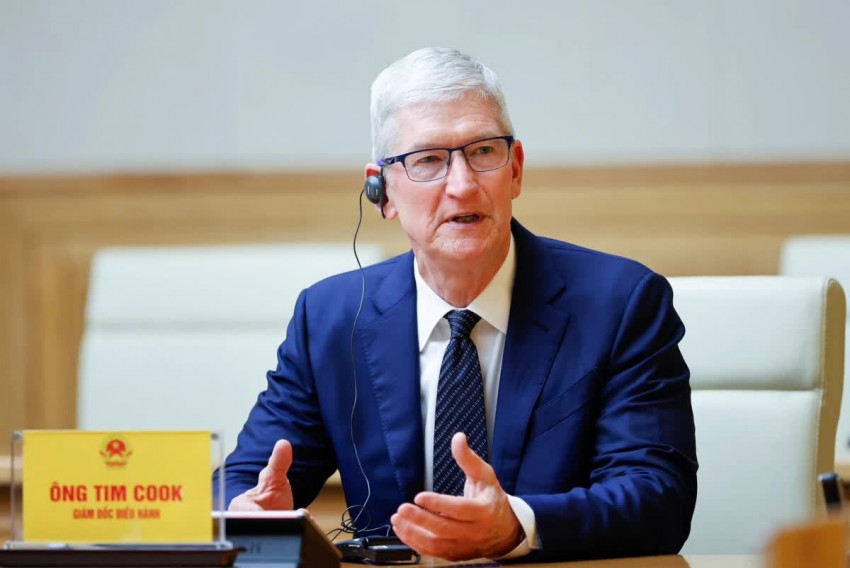 CEO Tim Cook xác nhận Apple sẽ đẩy mạnh sản xuất tại Việt Nam