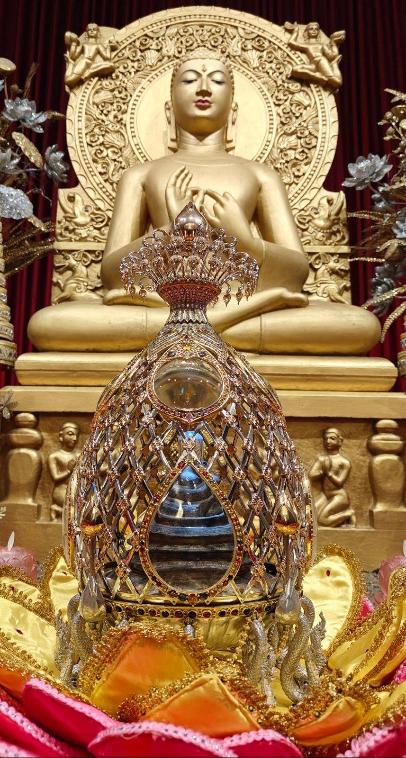 Xá lợi linh thiêng của Đức Phật tại Sarnath đã đưa đến TP. Hồ Chí Minh