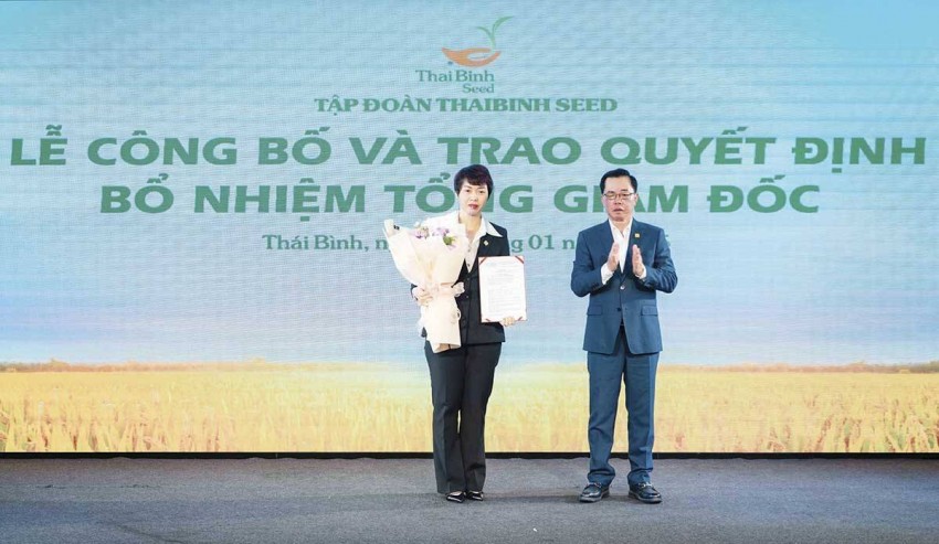 Chuyển giao lãnh đạo tại ThaiBinh Seed: Bà Trần Thị Trà tiếp nối di sản, mở lối cho thế hệ mới