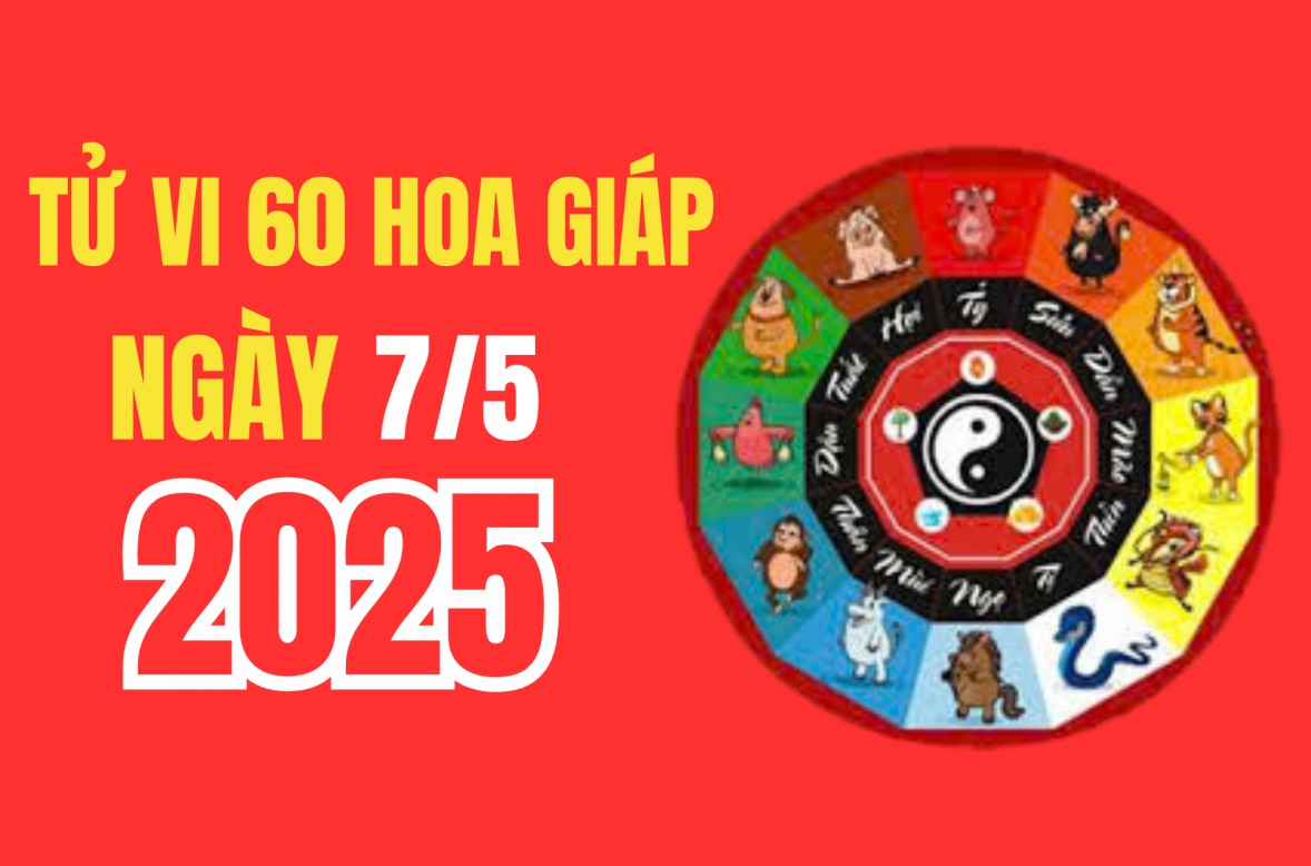 Tử vi hôm nay – 60 hoa giáp ngày 7/5/2025: Được Quý nhân Giúp đỡ, Con giáp nào có may mắn tài lộc, công việc thuận lợi?