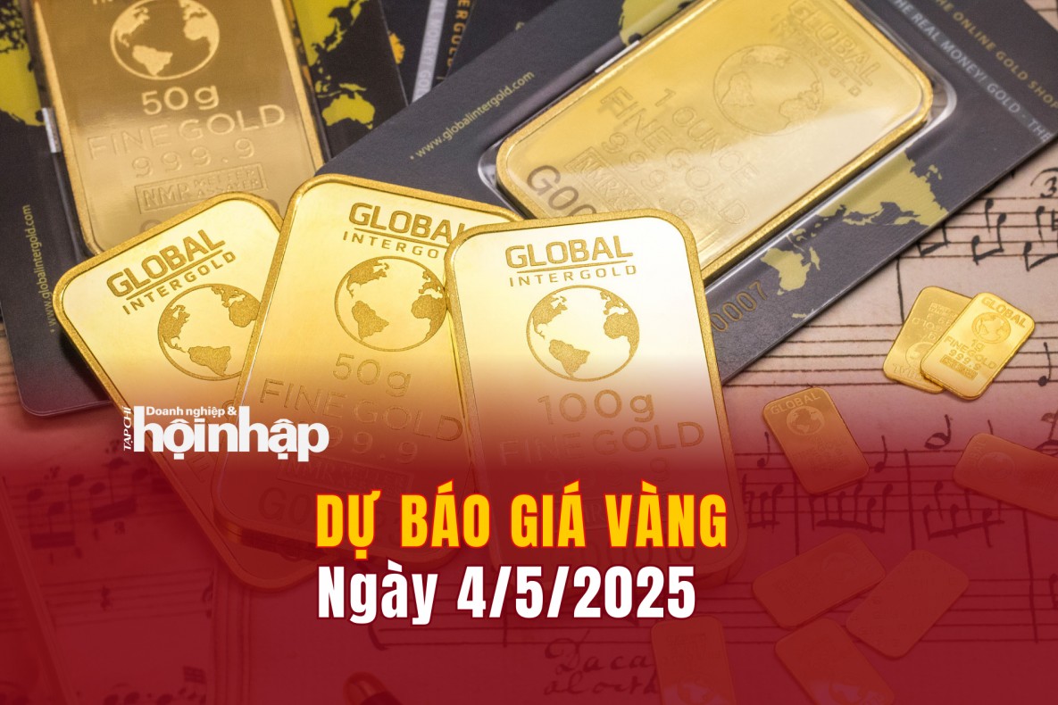 Dự báo giá vàng 4/5: Vàng nhẫn, vàng miếng tiếp đà tăng "sốc"