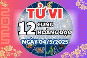Tử vi 12 cung hoàng đạo ngày 4/5: Song Tử vượng tài, Cự Giải cẩn trọng lời nói