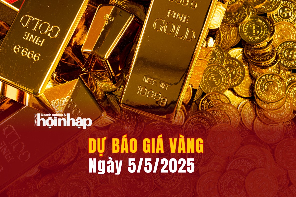 Dự báo giá vàng 5/5: Vàng nhẫn, vàng miếng tiếp đà tăng "bứt phá"