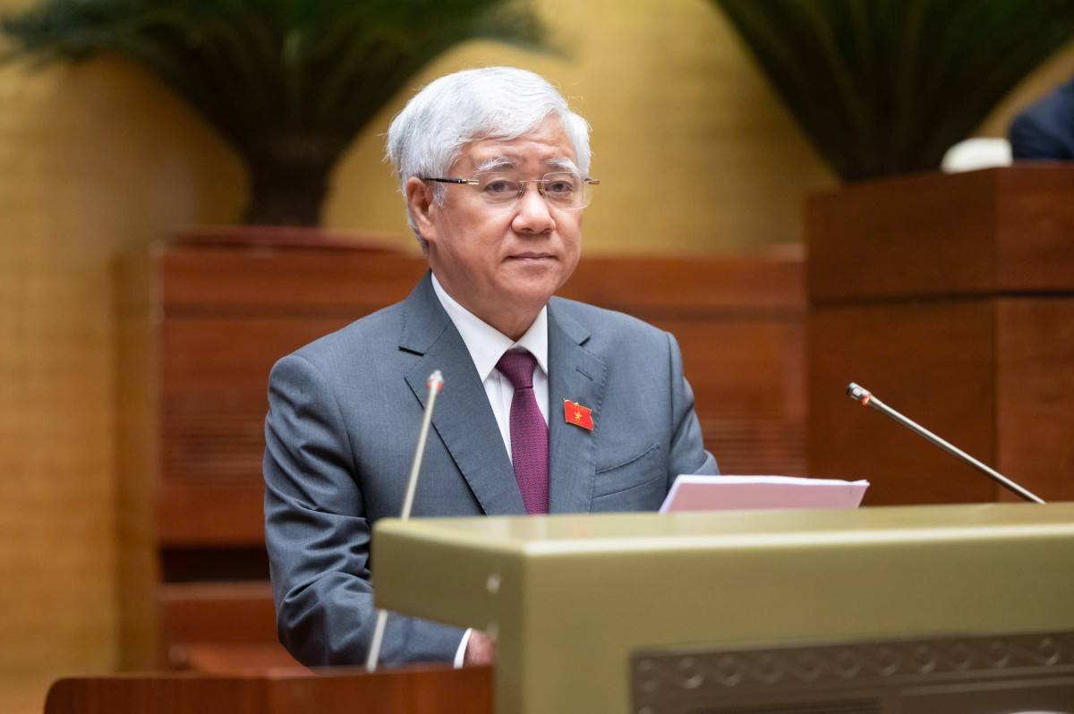 Chủ tịch Ủy ban Trung ương Mặt trận Tổ quốc Việt Nam Đỗ Văn Chiến, (Ảnh: Quochoi.vn) Chủ tịch Ủy ban Trung ương Mặt trận Tổ quốc Việt Nam Đỗ Văn Chiến, (Ảnh: Quochoi.vn)