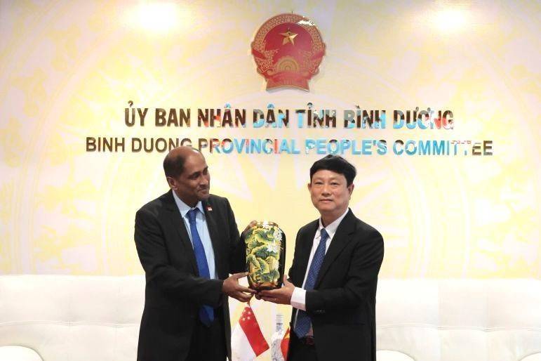 Bình Dương đã đón 327 dự án đầu tư, tổng vốn gần 5,94 tỷ USD từ Singapore