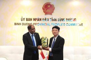 Bình Dương đã đón 327 dự án đầu tư, tổng vốn gần 5,94 tỷ USD từ Singapore