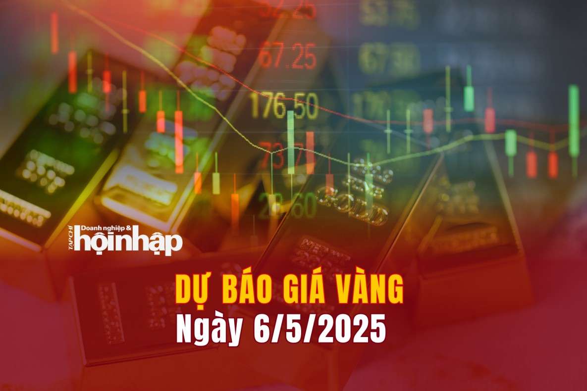 Dự báo giá vàng 6/5: Vàng trong nước và thế giới có xu hướng giảm "sâu"
