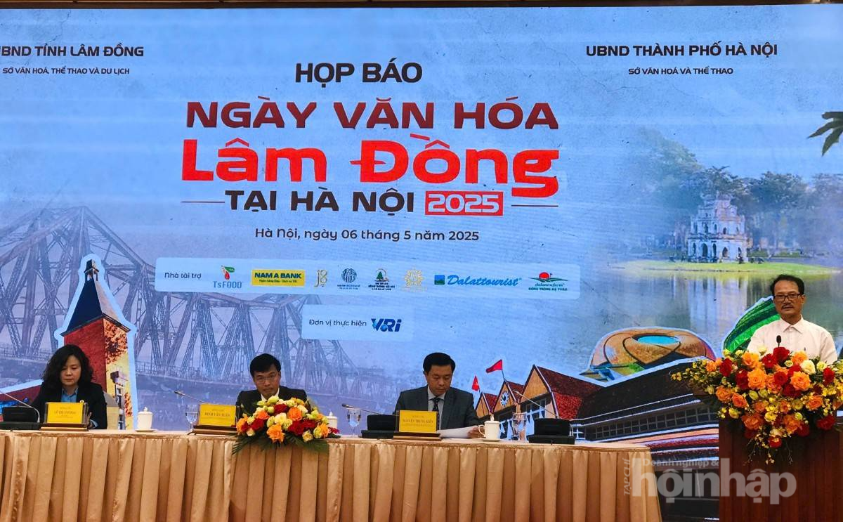 Họp báo thông tin về Ngày Văn hóa Lâm Đồng tại Hà Nội – năm 2025 Họp báo thông tin về Ngày Văn hóa Lâm Đồng tại Hà Nội – năm 2025
