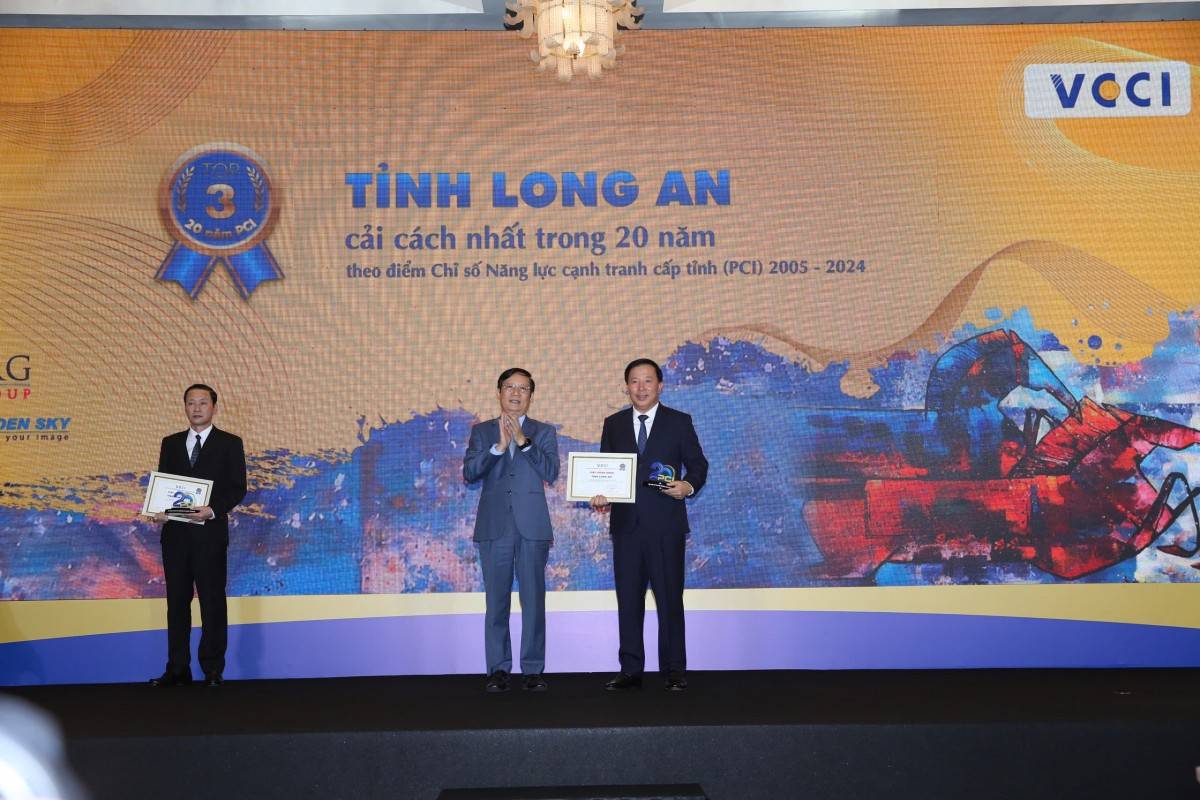 Long An vinh dự xếp thứ 2 trong bảng xếp hạng các địa phương có cải cách nổi bật nhất giai đoạn 2005-2024. 