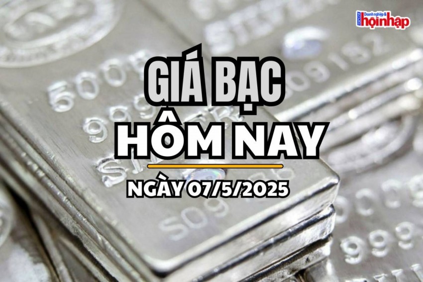 Giá bạc hôm nay 7/5/2025: