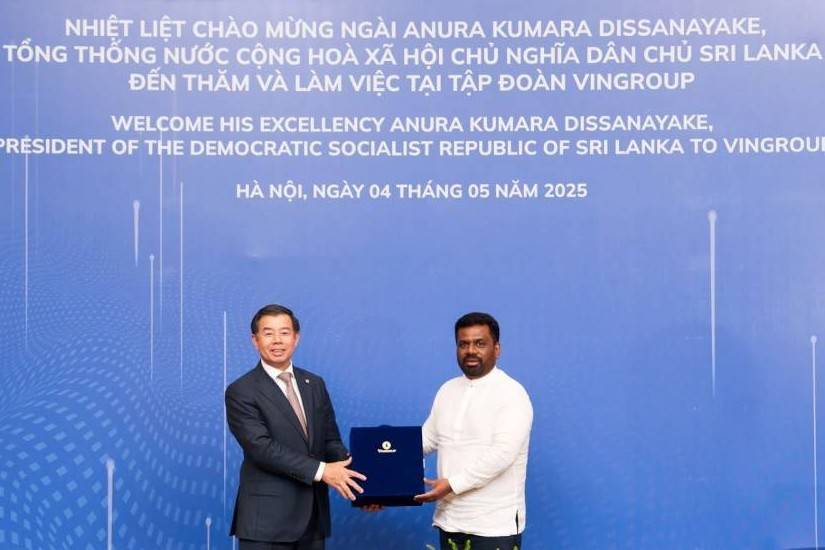 Tổng thống Anura Kumara Dissanayake mời Vingroup đầu tư tại Sri Lanka