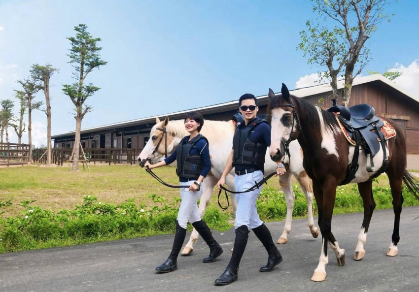 Ảnh 2: Vinpearl Horse Academy Vũ Yên nhanh chóng trở thành “cơn sốt” với cộng đồng yêu thích cưỡi ngựa