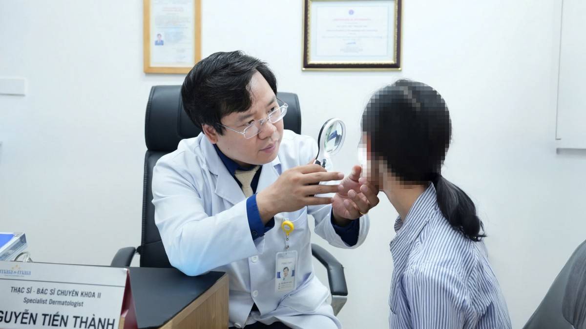 ThS.BSCKII Nguyễn Tiến Thành – Thành viên Hội Da liễu Việt Nam 