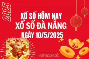 XSDNA 10/5, Xổ số Đà Nẵng ngày 10 tháng 5, Trực tiếp Kết quả Xổ số Đà Nẵng hôm nay ngày 10/5/2025