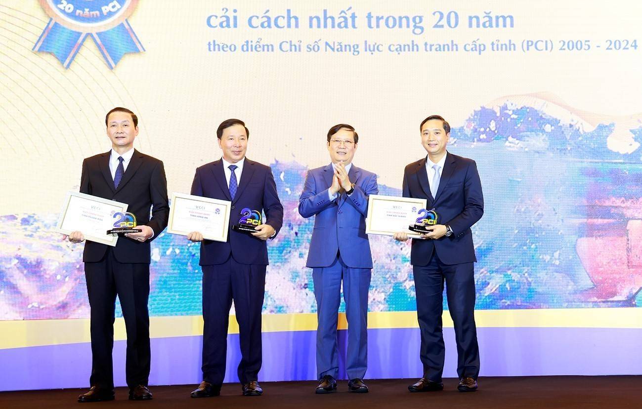 Bắc Giang tiếp tục đứng thứ 4 cả nước về năng lực cạnh tranh cấp tỉnh
