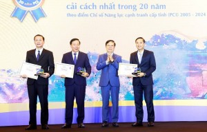 Bắc Giang tiếp tục đứng thứ 4 cả nước về năng lực cạnh tranh cấp tỉnh