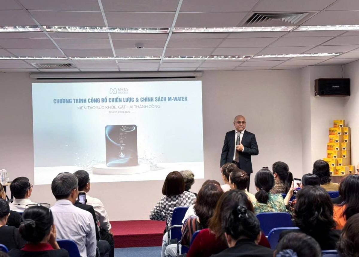 Máy lọc nước M-WATER - giải pháp nước sạch cho người tiêu dùng