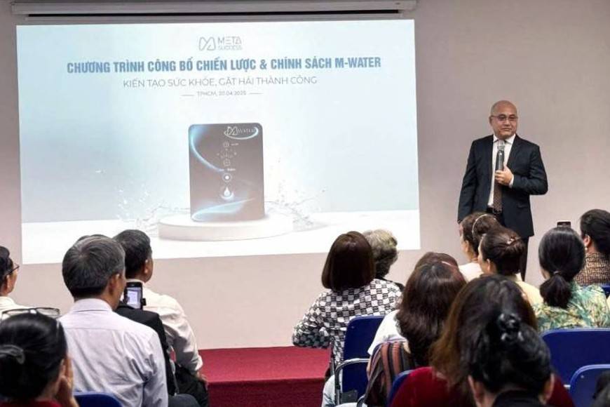 Máy lọc nước M-WATER - giải pháp nước sạch cho người tiêu dùng