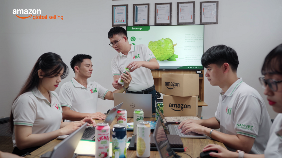 VINUT đạt mức tăng trưởng tốt trên Amazon, góp phần nâng tầm nông sản Việt trên trường quốc tế. VINUT đạt mức tăng trưởng tốt trên Amazon, góp phần nâng tầm nông sản Việt trên trường quốc tế.