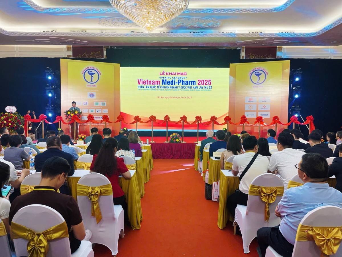 Khai mạc Triển lãm quốc tế chuyên ngành y dược Việt Nam lần thứ 32