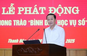 Thanh Hóa: Phát động phong trào bình dân học vụ số