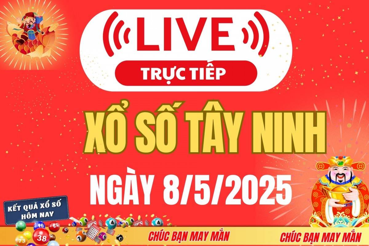 Xổ số An Giang hôm nay ngày 8/5/2025 - XSAG 8/5 - Kết quả xổ số An Giang hôm nay