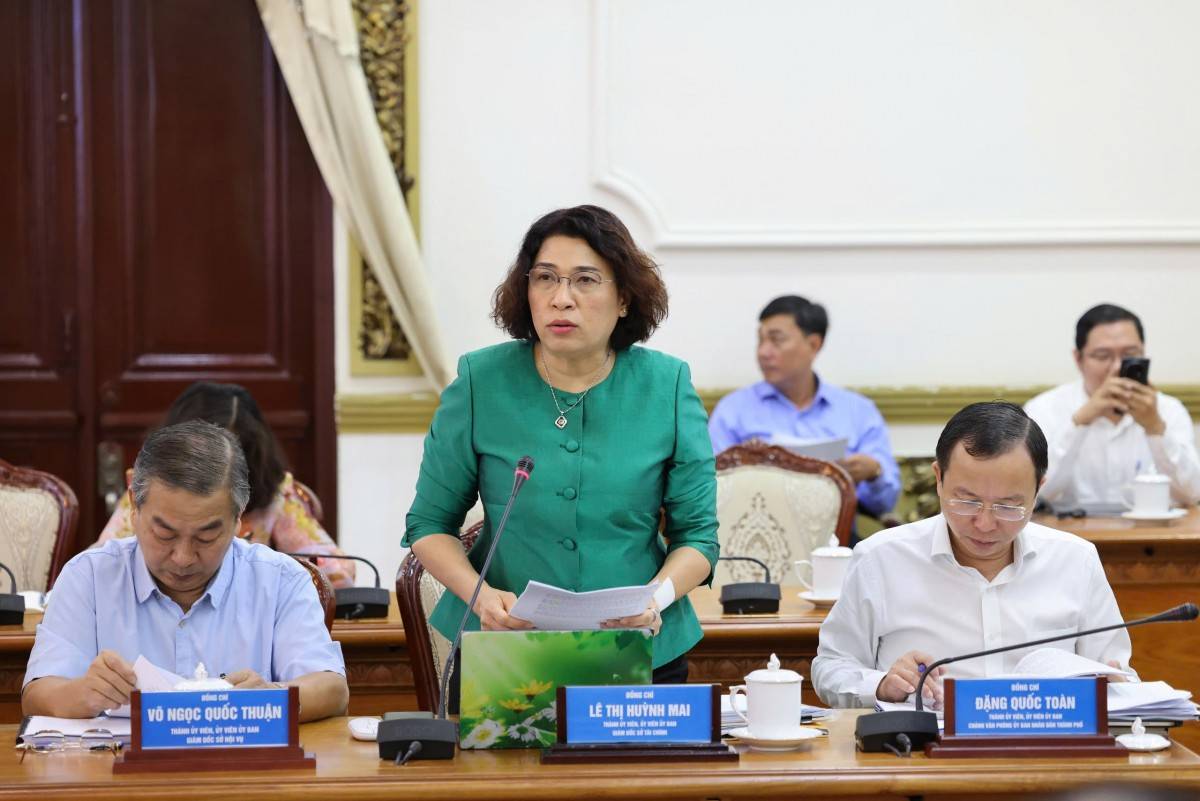 Giám đốc Sở Tài chính TP. Hồ Chí Minh Lê Thị Huỳnh Mai 