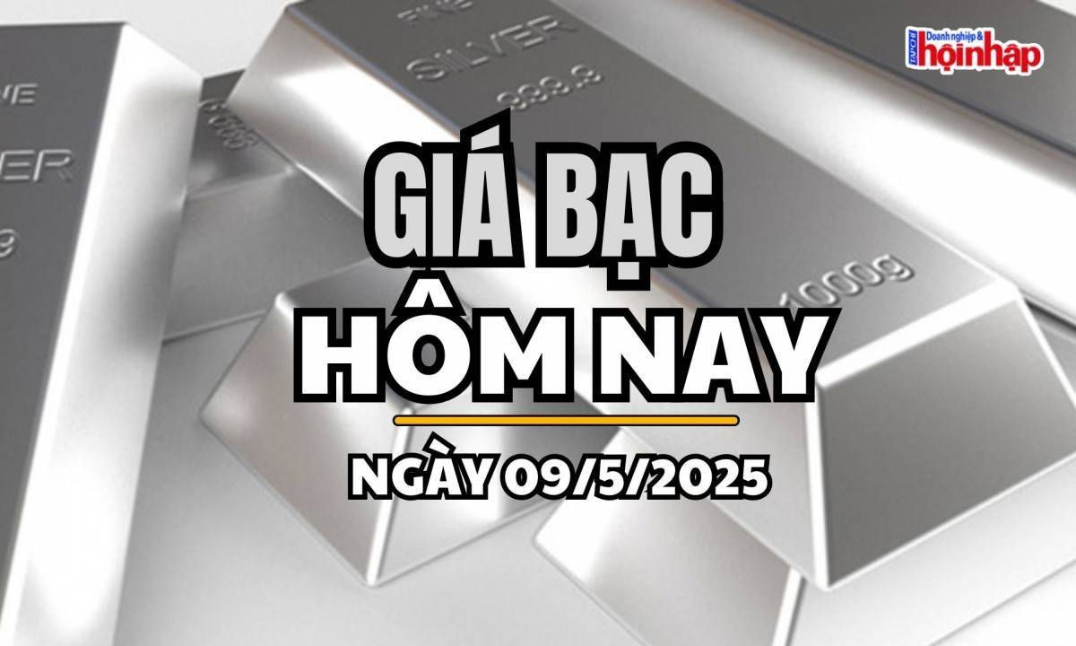 Giá bạc hôm nay 9/5/2025: Giá bạc trong nước và thế giới đảo chiều tăng nhẹ sau phiên giảm mạnh